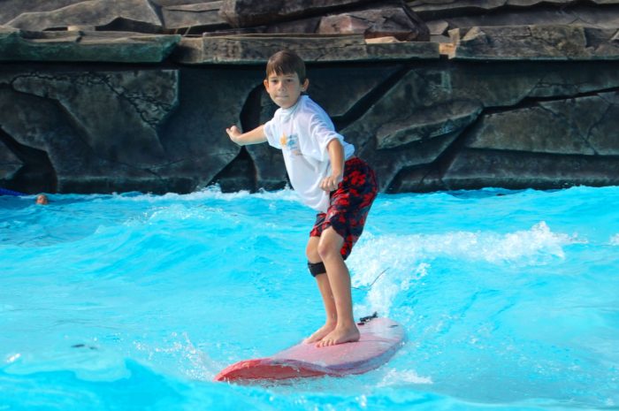 Surf seguro no Hot Park